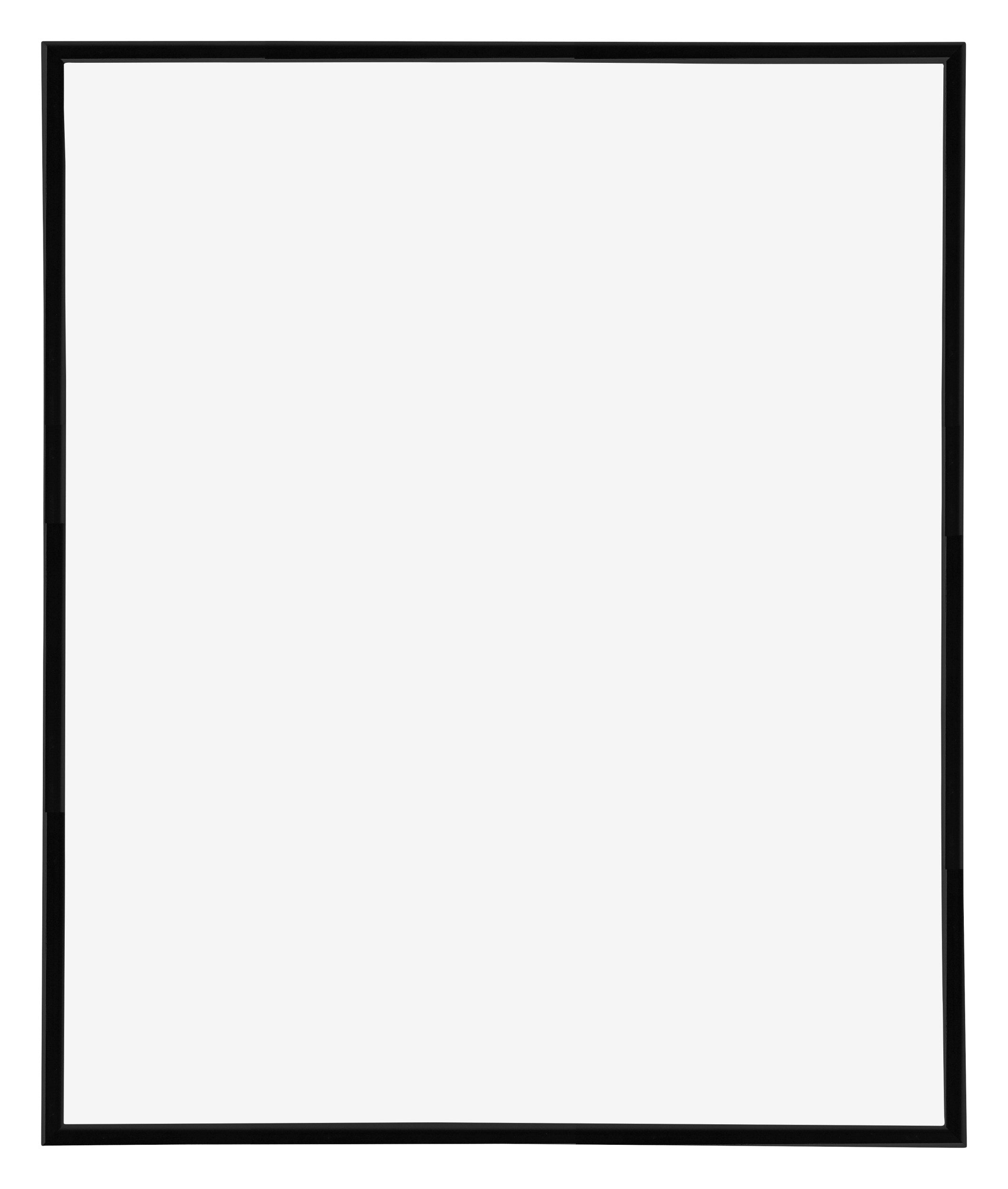 Annecy Plastic Photo Frame 36x49cm Black High Gloss Front | Yourdecoration.com