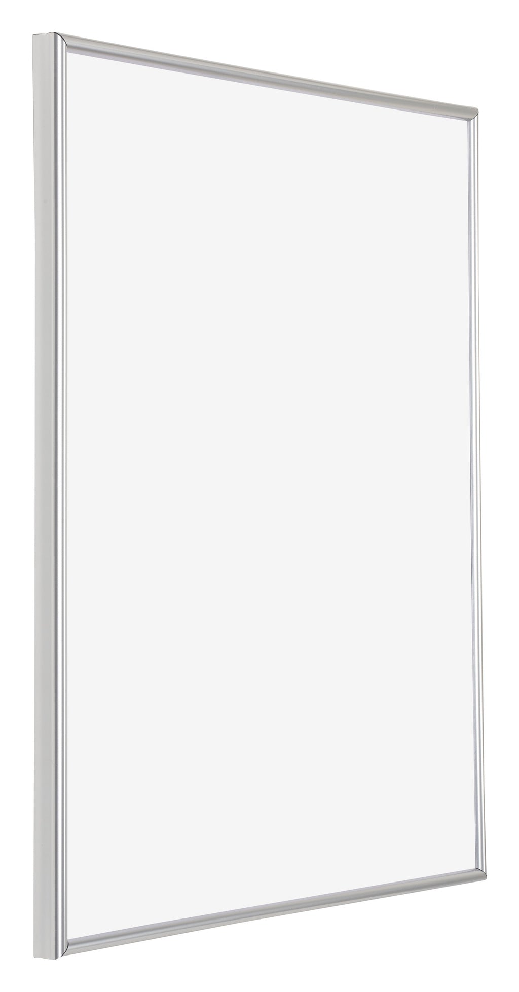 Annecy Plastic Photo Frame 36x49cm Silver Front Oblique | Yourdecoration.com