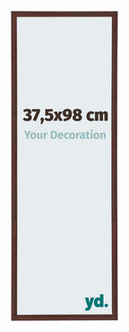 Annecy Plastic Photo Frame 37 5x98cm Brown Front Size | Yourdecoration.com