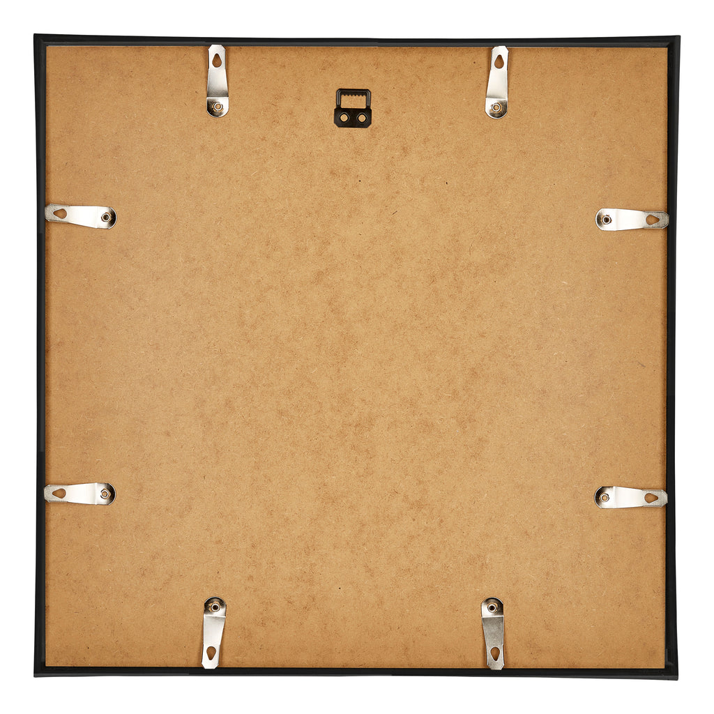Annecy Plastic Photo Frame 40x40cm Black Matt Back | Yourdecoration.com