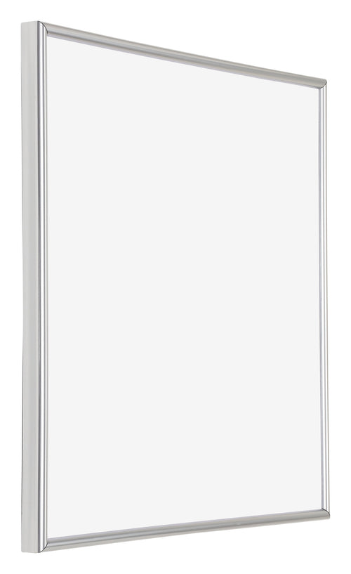 Annecy Plastic Photo Frame 40x40cm Silver Front Oblique | Yourdecoration.com