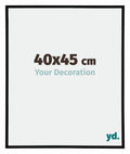Annecy Plastic Photo Frame 40x45cm Black High Gloss Size | Yourdecoration.com