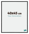 Annecy Plastic Photo Frame 40x45cm Black Matt Front Size | Yourdecoration.com