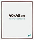 Annecy Plastic Photo Frame 40x45cm Brown Front Size | Yourdecoration.com