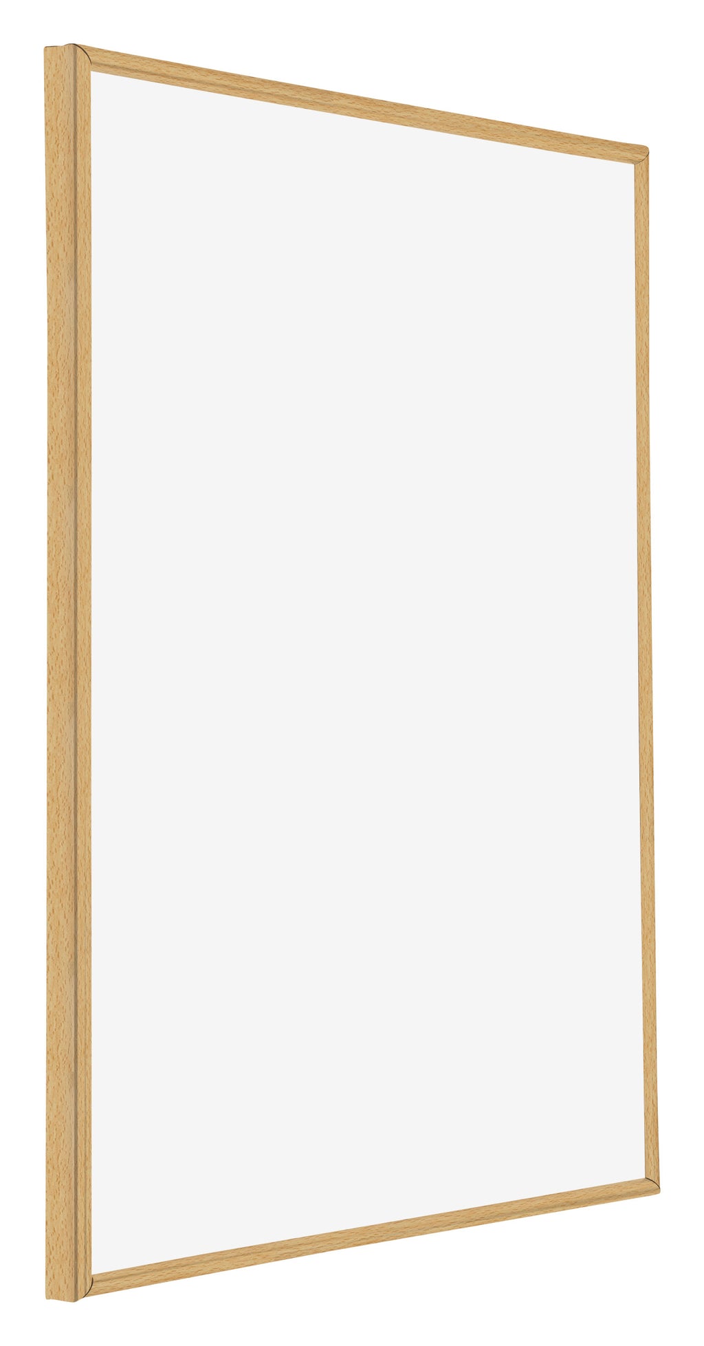 Annecy Plastic Photo Frame 40x50cm Beech Front Oblique | Yourdecoration.com