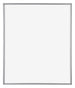 Annecy Plastic Photo Frame 40x50cm Silver Front | Yourdecoration.com