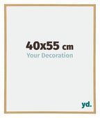 Annecy Plastic Photo Frame 40x55cm Beech Front Size | Yourdecoration.com