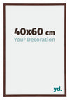 Annecy Plastic Photo Frame 40x60cm Brown Front Size | Yourdecoration.com