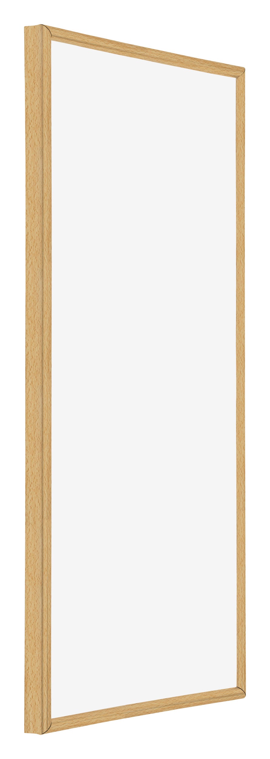 Annecy Plastic Photo Frame 40x70cm Beech Front Oblique | Yourdecoration.com