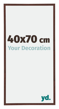 Annecy Plastic Photo Frame 40x70cm Brown Front Size | Yourdecoration.com