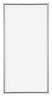 Annecy Plastic Photo Frame 40x70cm Silver Front | Yourdecoration.com