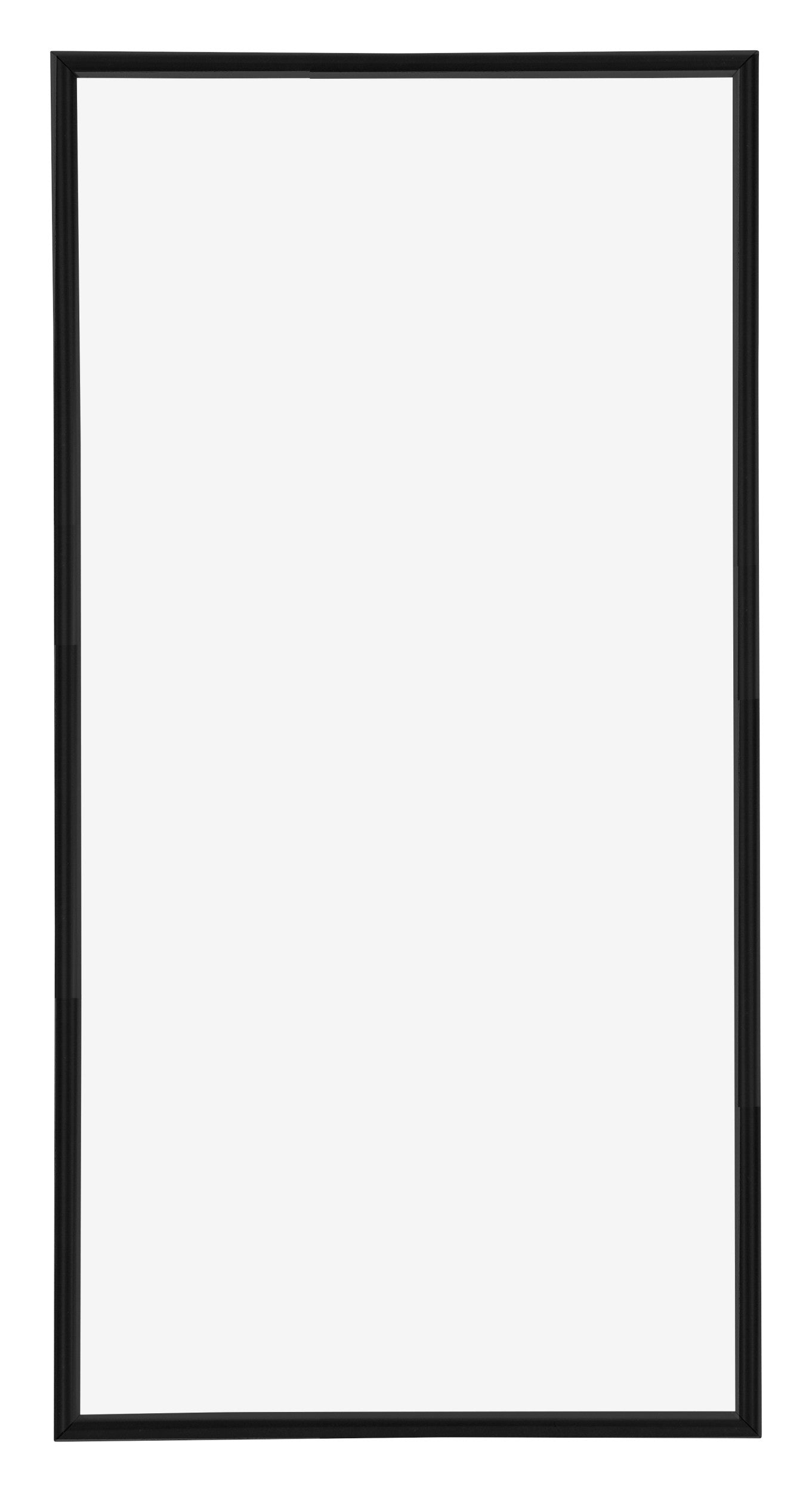 Annecy Plastic Photo Frame 40x80cm Black Matt Front | Yourdecoration.com