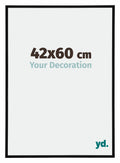 Annecy Plastic Photo Frame 42x60cm Black High Gloss Size | Yourdecoration.com