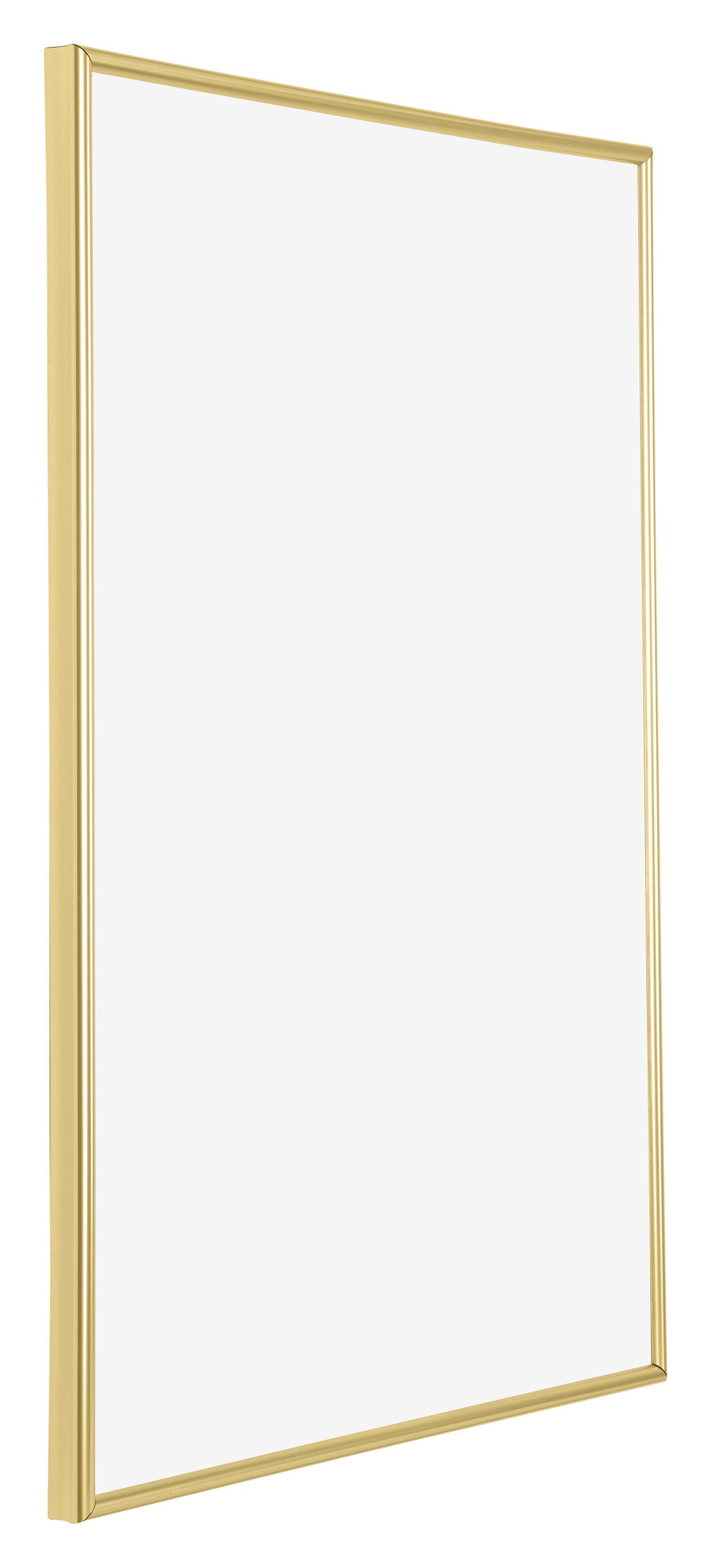 Annecy Plastic Photo Frame 42x60cm Gold Front Oblique | Yourdecoration.com