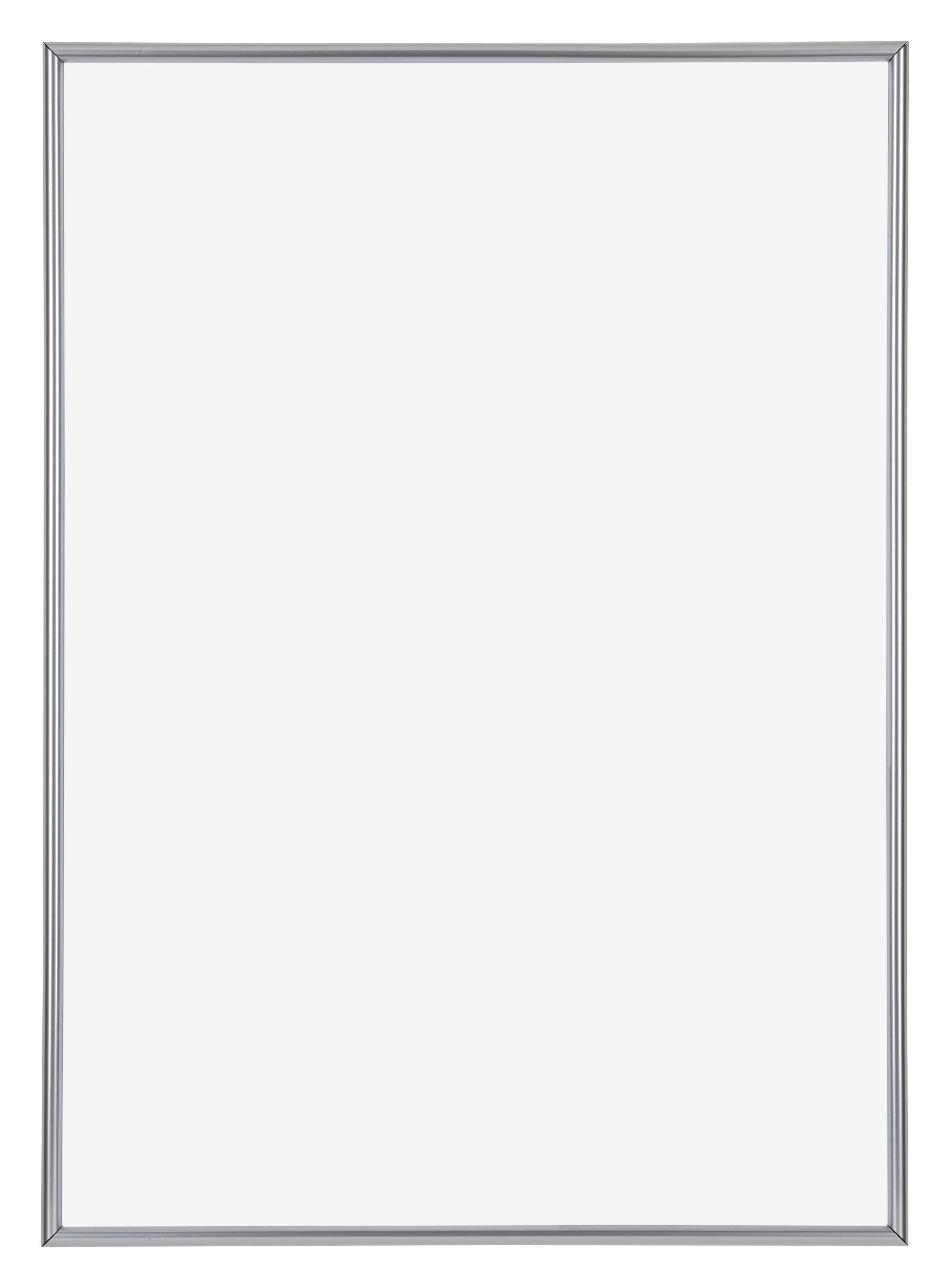 Annecy Plastic Photo Frame 42x60cm Silver Front | Yourdecoration.com
