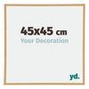 Annecy Plastic Photo Frame 45x45cm Beech Front Size | Yourdecoration.com