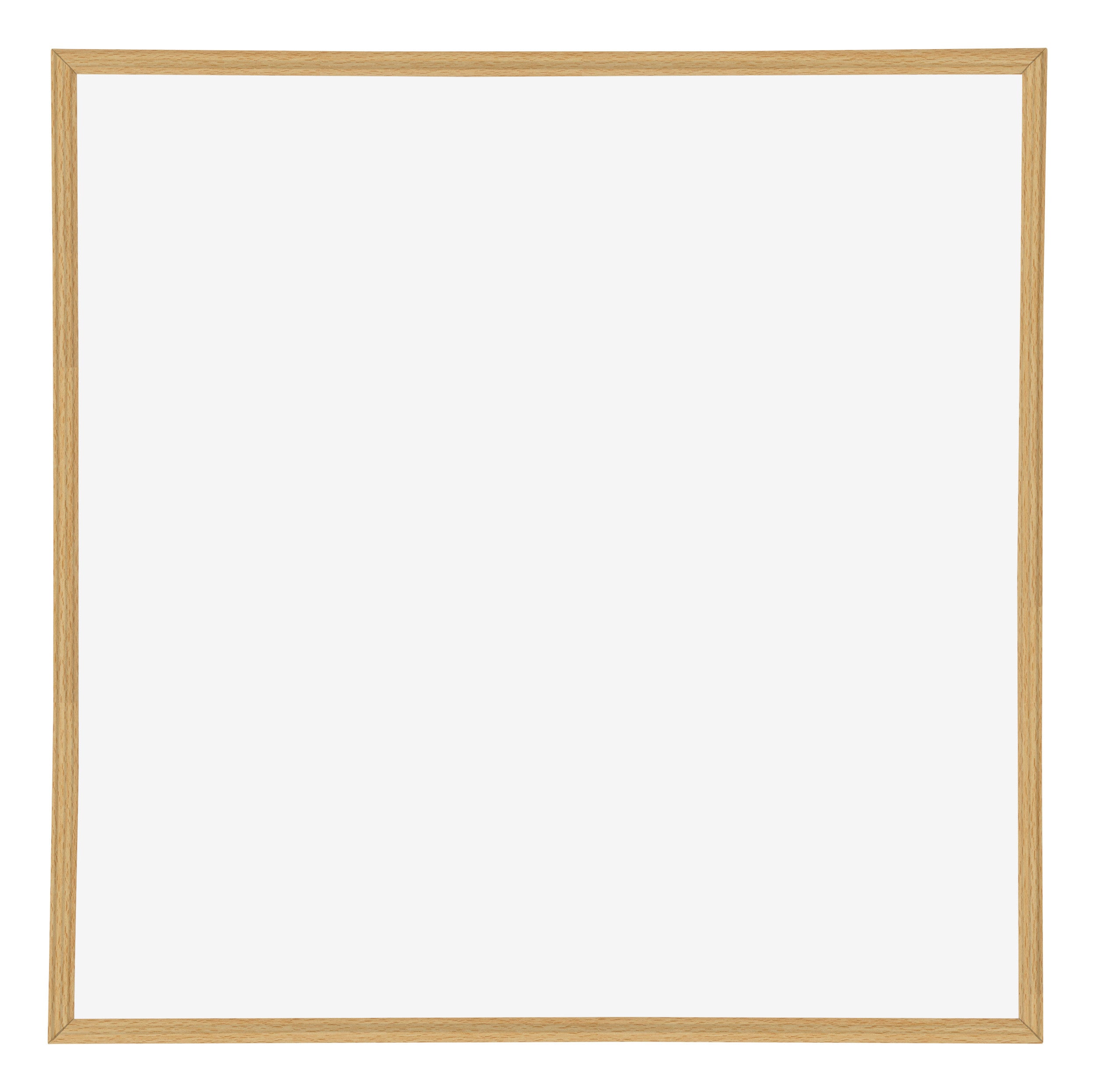 Annecy Plastic Photo Frame 45x45cm Beech Front | Yourdecoration.com