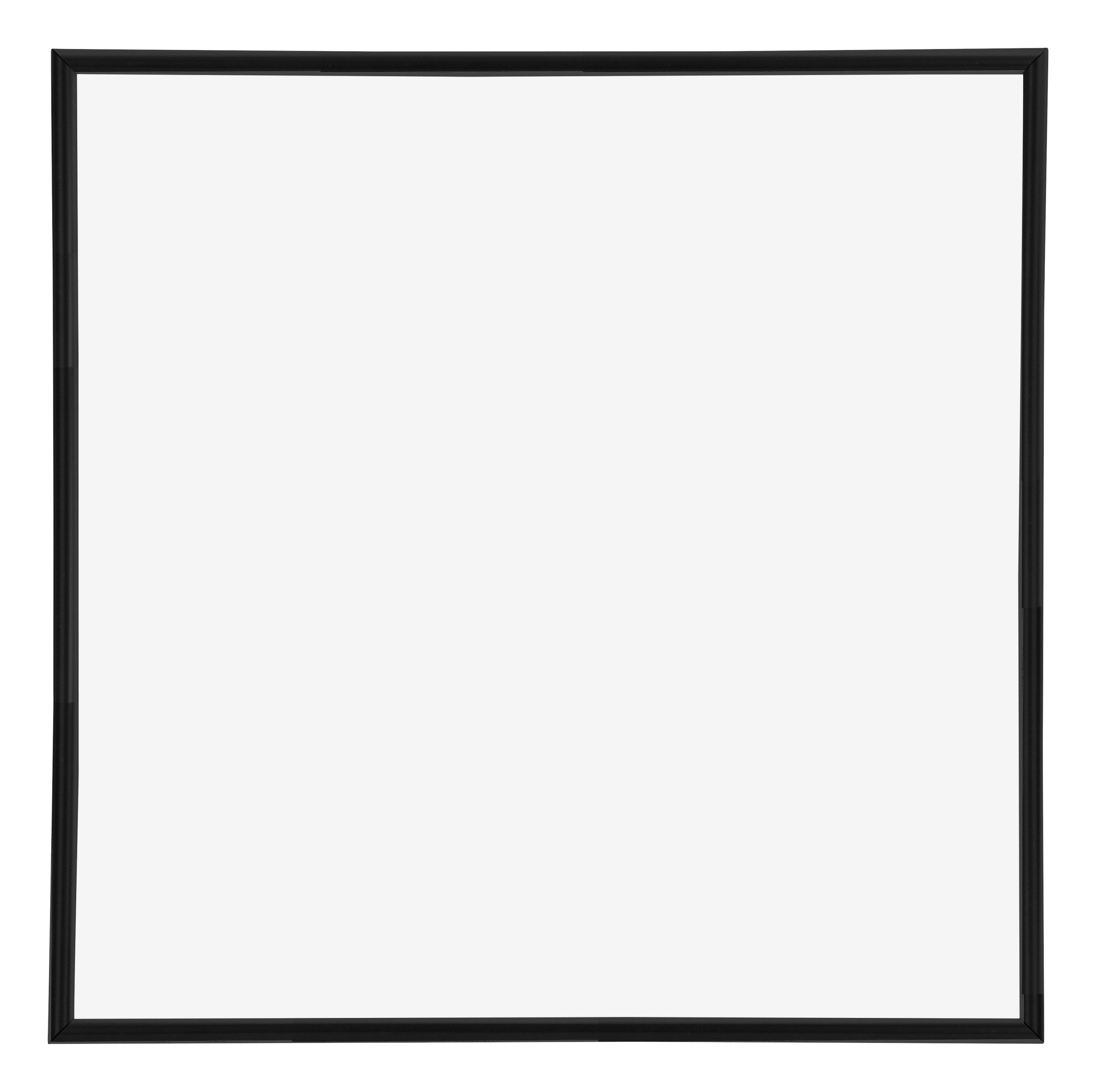 Annecy Plastic Photo Frame 45x45cm Black Matt Front | Yourdecoration.com