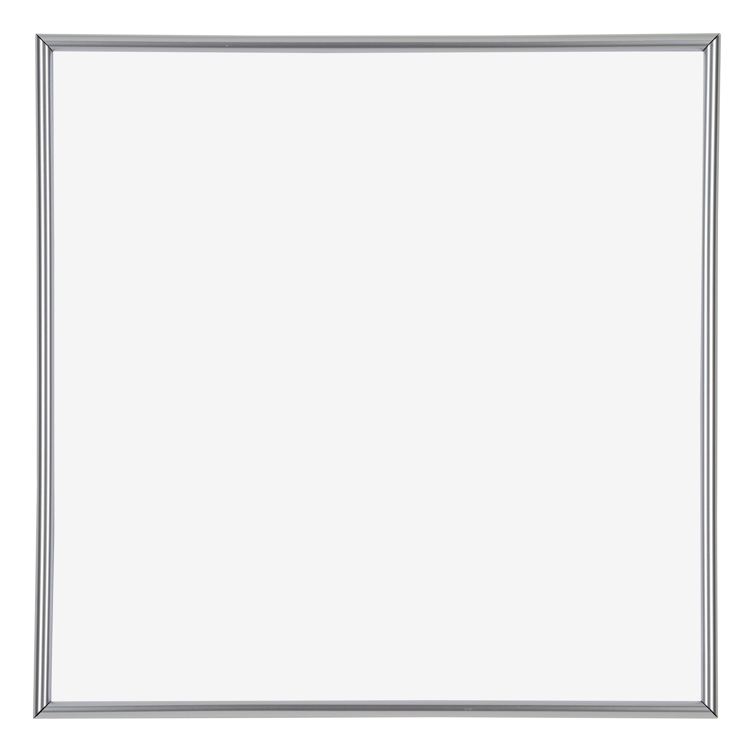 Annecy Plastic Photo Frame 45x45cm Silver Front | Yourdecoration.com