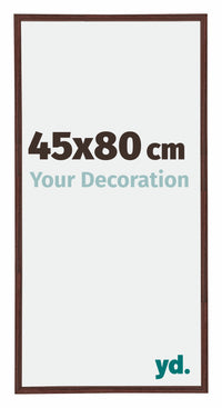 Annecy Plastic Photo Frame 45x80cm Brown Front Size | Yourdecoration.com