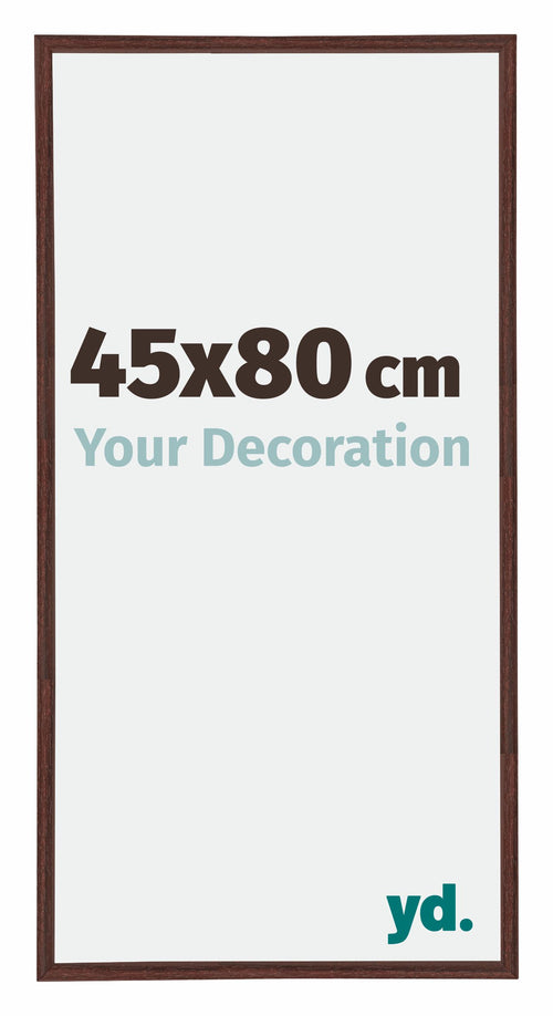 Annecy Plastic Photo Frame 45x80cm Brown Front Size | Yourdecoration.com