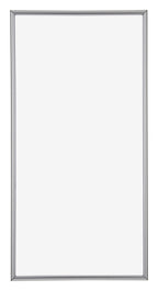 Annecy Plastic Photo Frame 45x80cm Silver Front | Yourdecoration.com