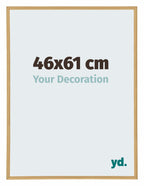 Annecy Plastic Photo Frame 46x61cm Beech Light Front Size | Yourdecoration.com