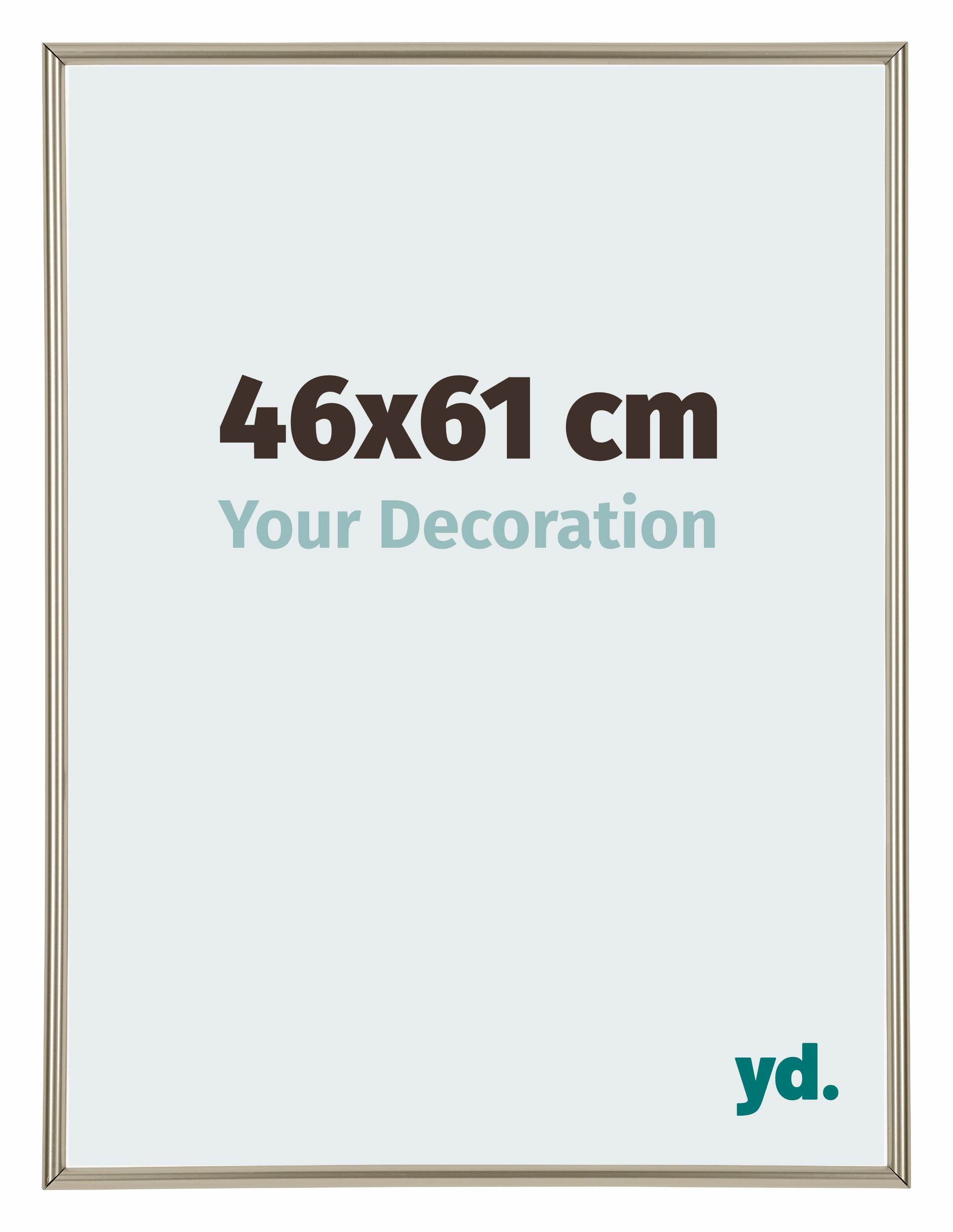 Annecy Plastic Photo Frame 46x61cm Champagne Front Size | Yourdecoration.com