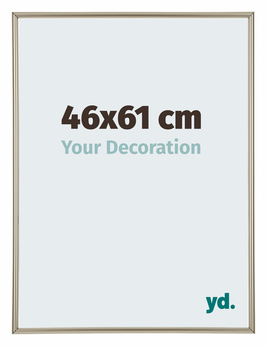 Annecy Plastic Photo Frame 46x61cm Champagne Front Size | Yourdecoration.com