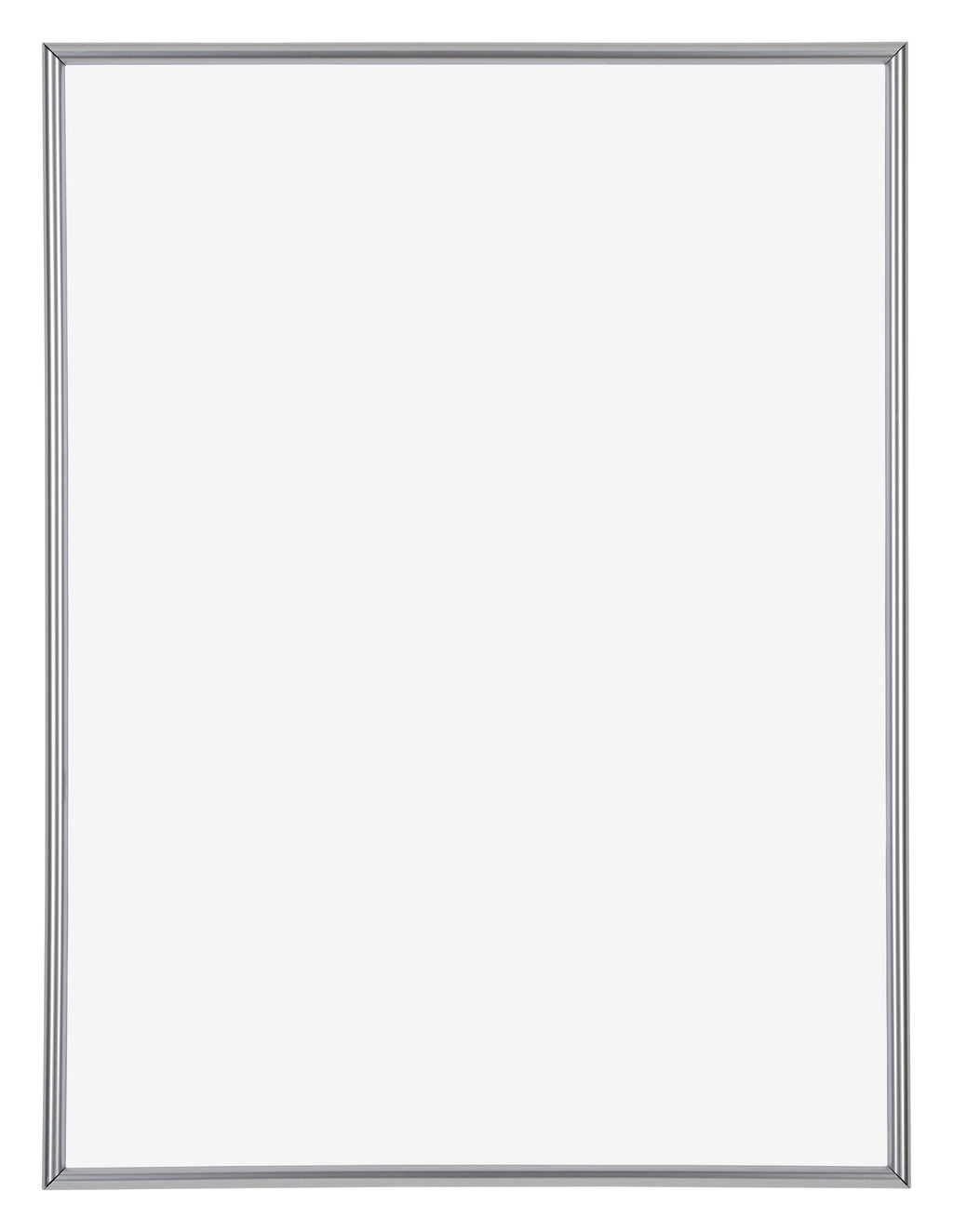 Annecy Plastic Photo Frame 46x61cm Silver Front | Yourdecoration.com