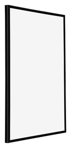 Annecy Plastic Photo Frame 48x64cm Black High Gloss Front Oblique | Yourdecoration.com