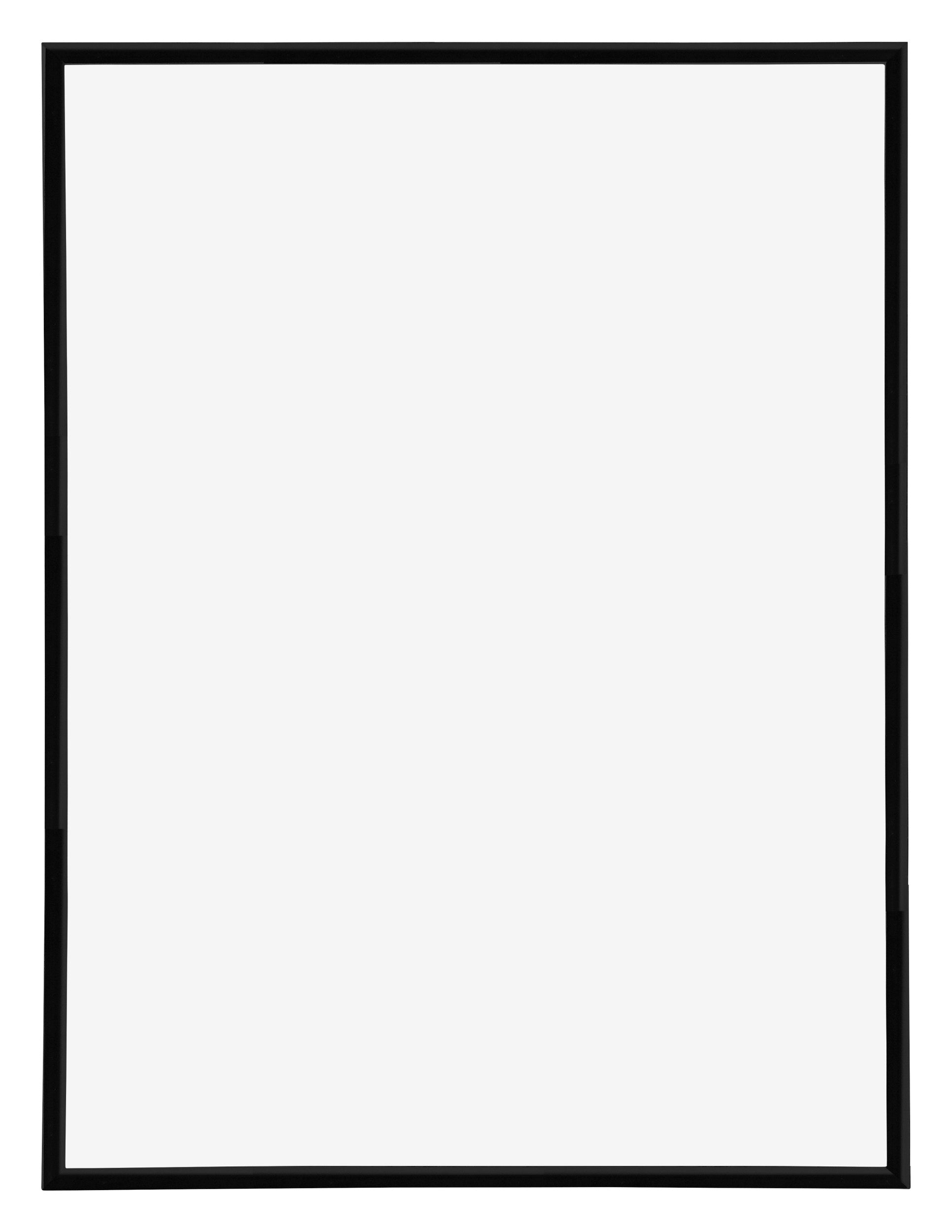 Annecy Plastic Photo Frame 48x64cm Black High Gloss Front | Yourdecoration.com