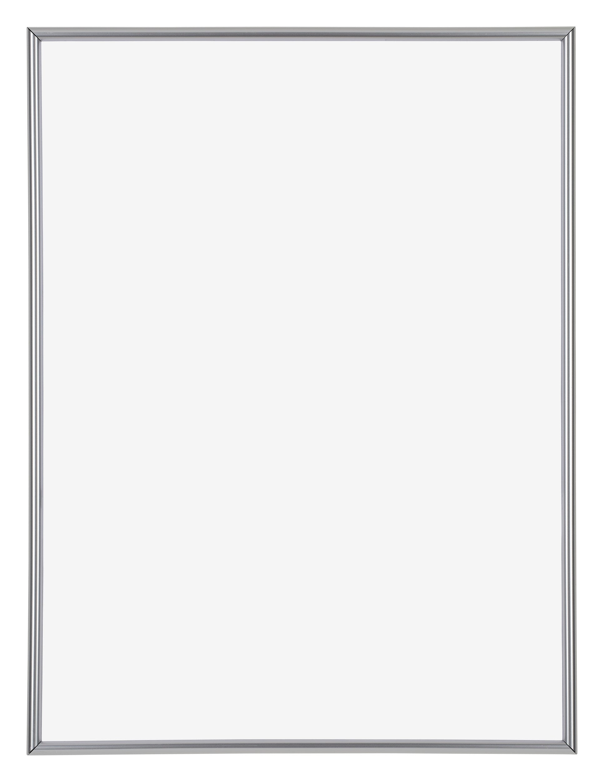 Annecy Plastic Photo Frame 48x64cm Silver Front | Yourdecoration.com