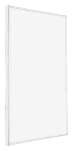 Annecy Plastic Photo Frame 48x64cm White High Gloss Front Oblique | Yourdecoration.com
