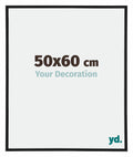 Annecy Plastic Photo Frame 50x60cm Black Matt Front Size | Yourdecoration.com
