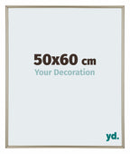 Annecy Plastic Photo Frame 50x60cm Champagne Front Size | Yourdecoration.com