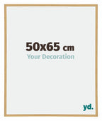 Annecy Plastic Photo Frame 50x65cm Beech Front Size | Yourdecoration.com