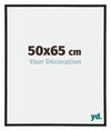 Annecy Plastic Photo Frame 50x65cm Black Matt Front Size | Yourdecoration.com