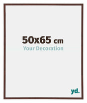 Annecy Plastic Photo Frame 50x65cm Brown Front Size | Yourdecoration.com