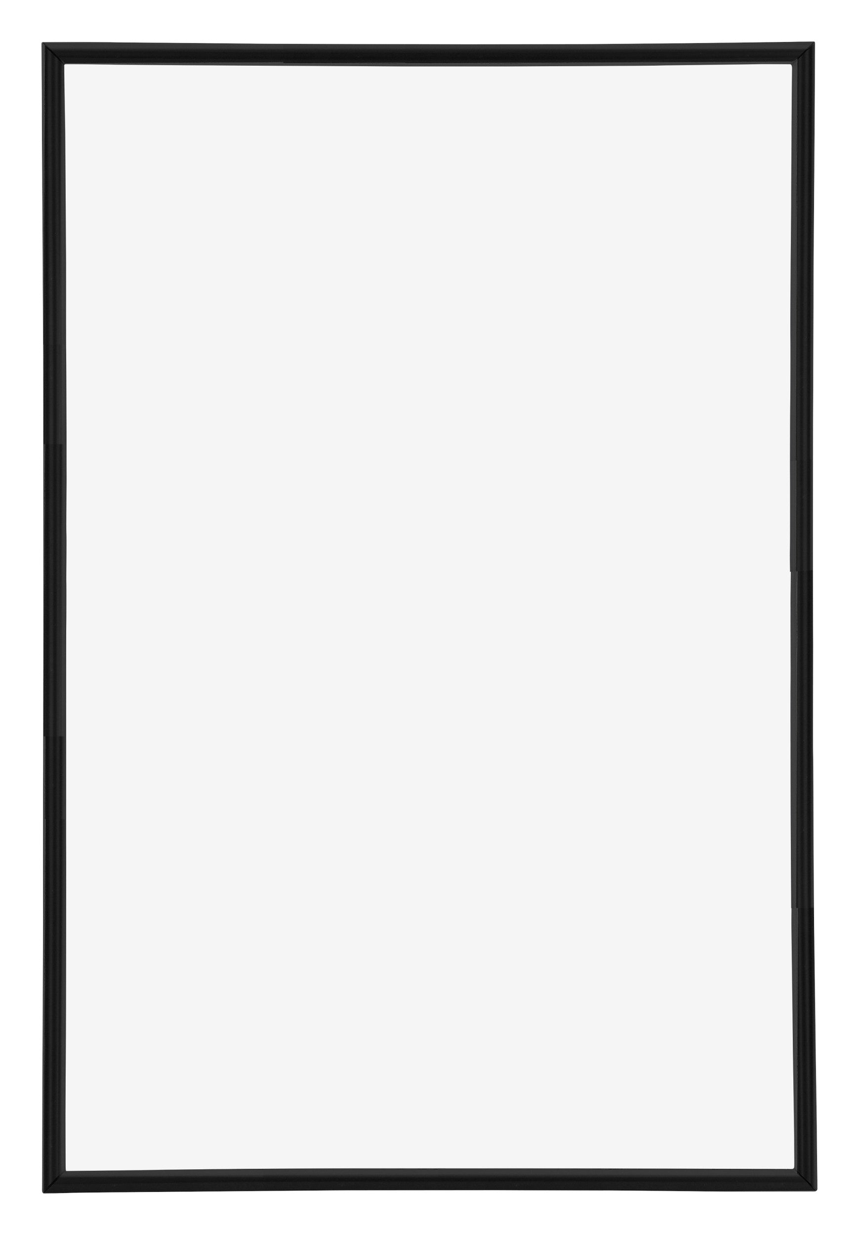 Annecy Plastic Photo Frame 50x75cm Black Matt Front | Yourdecoration.com