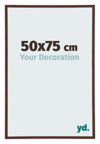 Annecy Plastic Photo Frame 50x75cm Brown Front Size | Yourdecoration.com