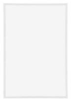 Annecy Plastic Photo Frame 50x75cm White High Gloss Front | Yourdecoration.com