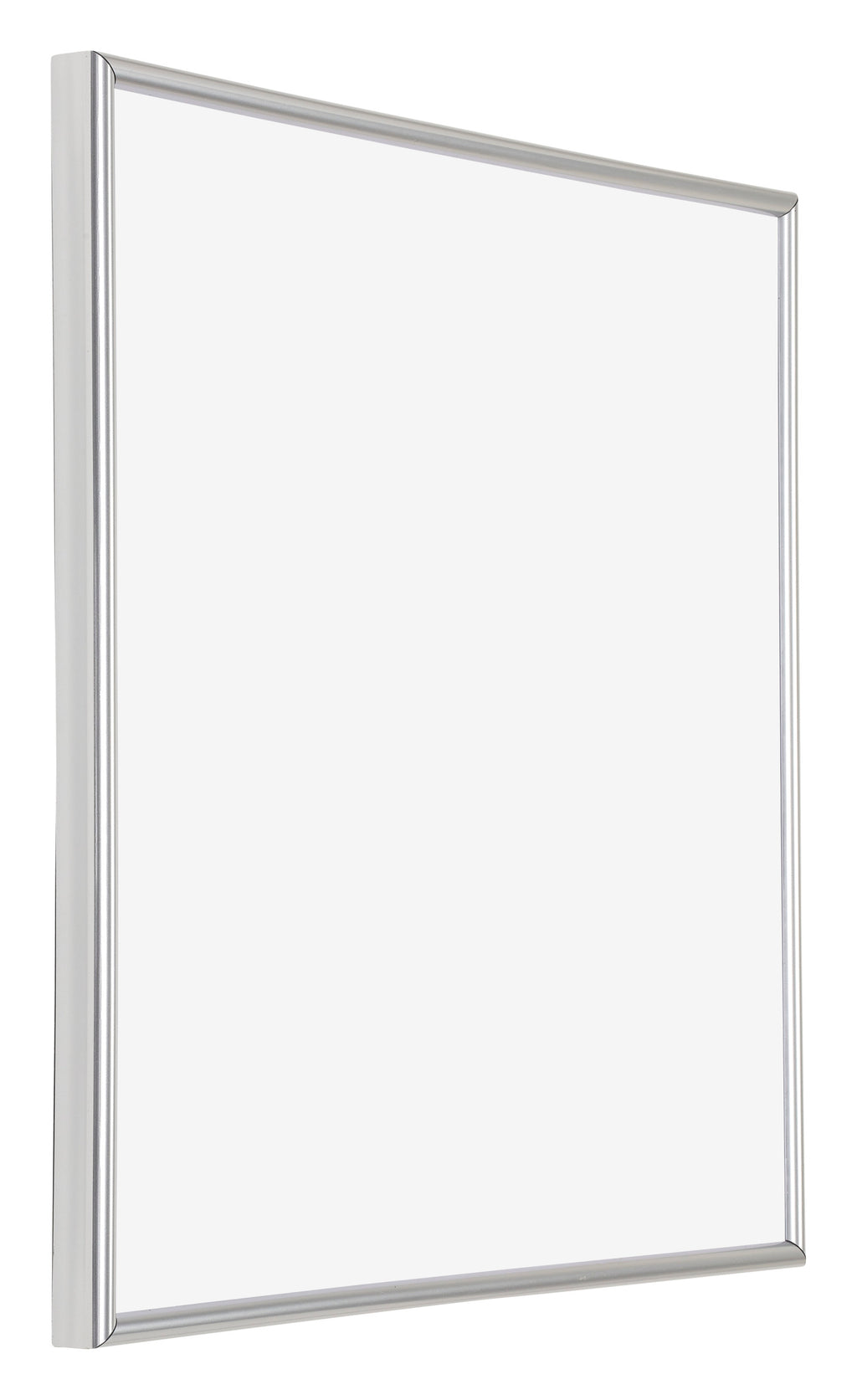 Annecy Plastic Photo Frame 55x55cm Silver Front Oblique | Yourdecoration.com
