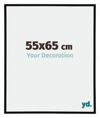 Annecy Plastic Photo Frame 55x65cm Black High Gloss Size | Yourdecoration.com