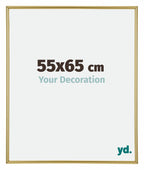 Annecy Plastic Photo Frame 55x65cm Gold Front Size | Yourdecoration.com