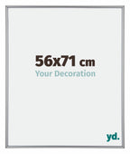 Annecy Plastic Photo Frame 56x71cm Silver Front Size | Yourdecoration.com