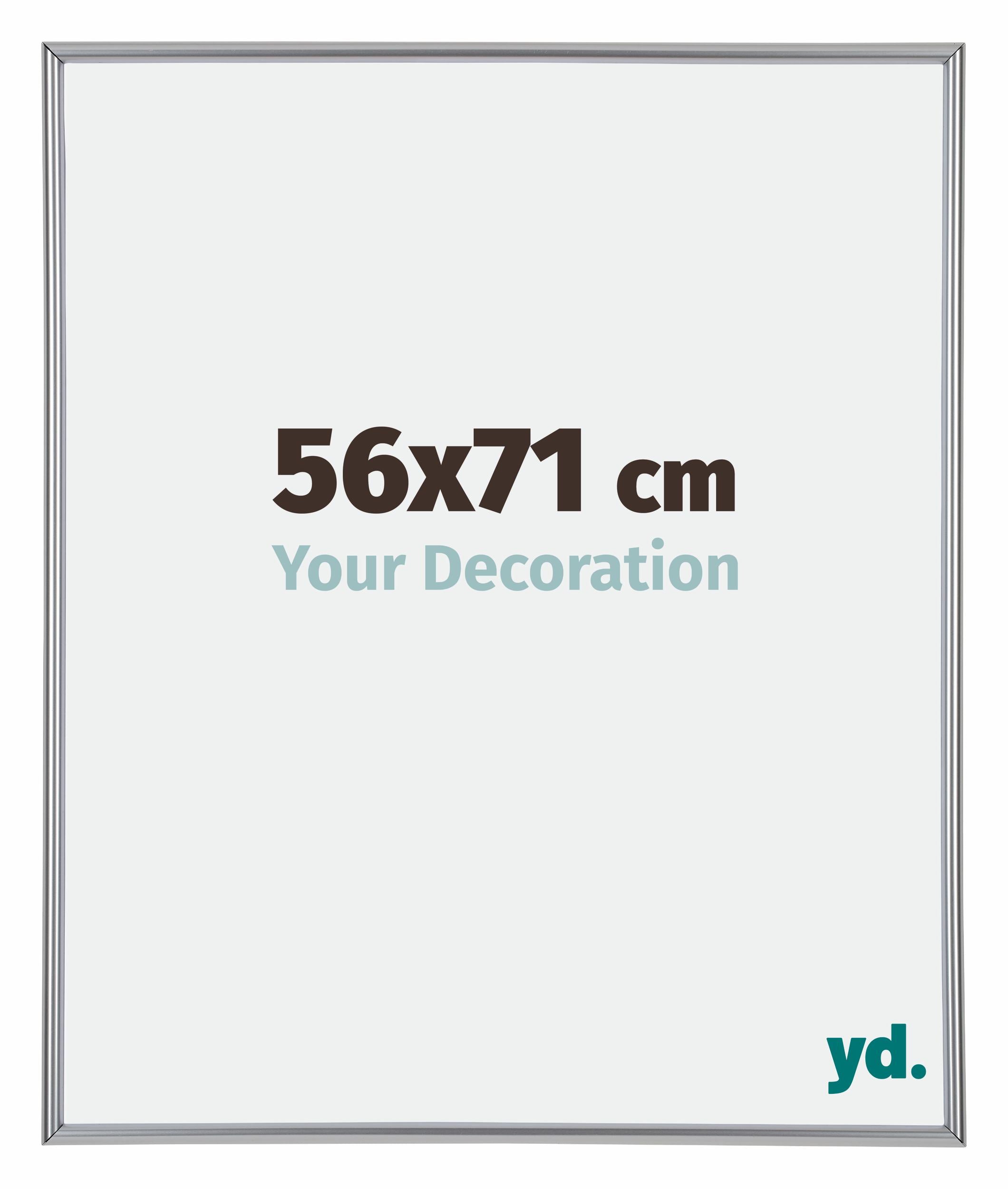 Annecy Plastic Photo Frame 56x71cm Silver Front Size | Yourdecoration.com
