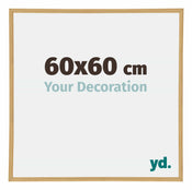 Annecy Plastic Photo Frame 60x60cm Beech Front Size | Yourdecoration.com