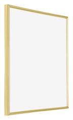 Annecy Plastic Photo Frame 60x60cm Gold Front Oblique | Yourdecoration.com