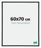 Annecy Plastic Photo Frame 60x70cm Black High Gloss Size | Yourdecoration.com